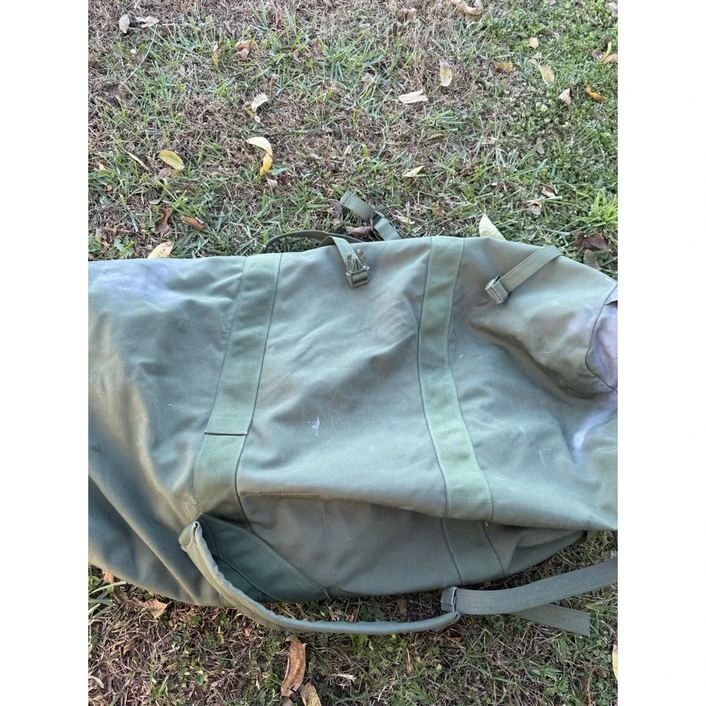 US Military IMPROVED Duffel Bag‎ ZIPPERED Duffle Bag USGI 8465-01-604-6541 USED